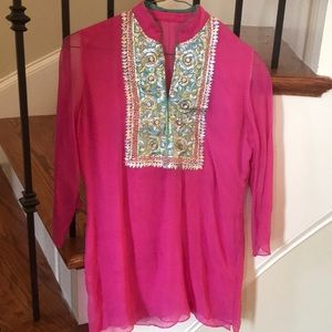 Beautiful chiffon kurti/ tunic